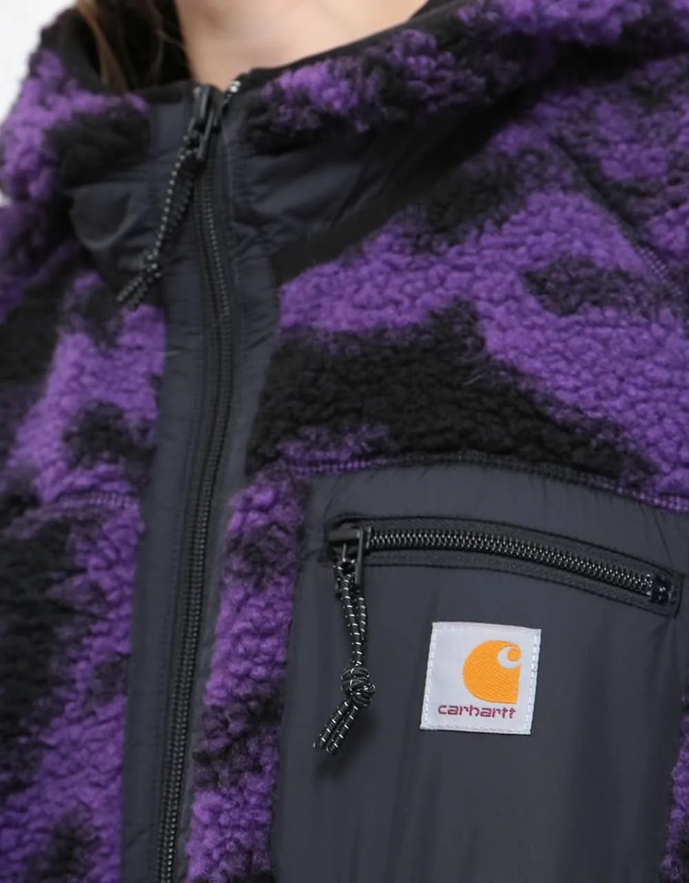 Carhartt WIP Prentis Pullover - Camo Blur Purple