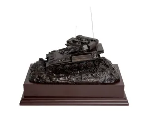 CVR (T) Scimitar FV107 Vehicle Cold Cast Bronze Military Statue 2