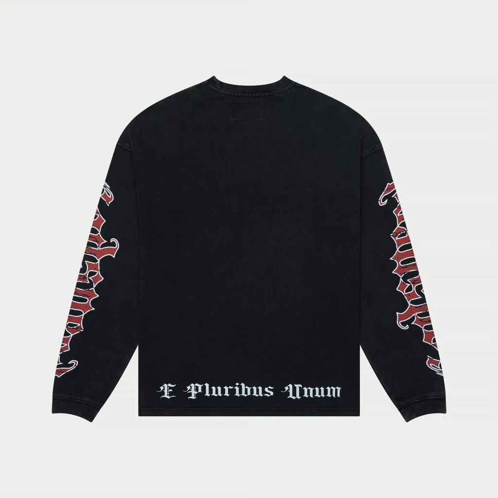 Godspeed Balaclava Szn LS T-Shirt (black Wash)