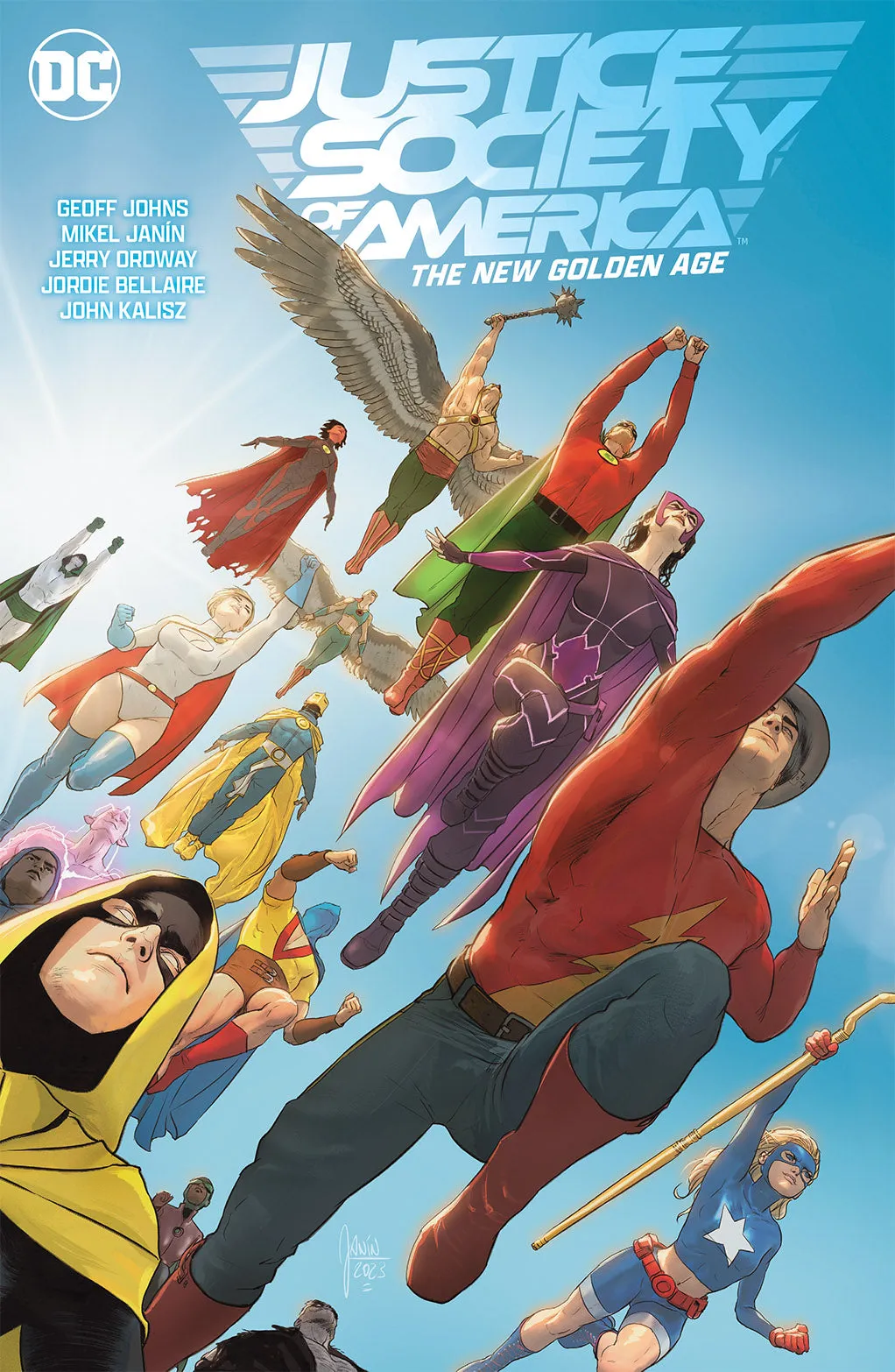 JUSTICE SOCIETY OF AMERICA (2022) HARDCOVER VOL 01 THE NEW GOLDEN AGE