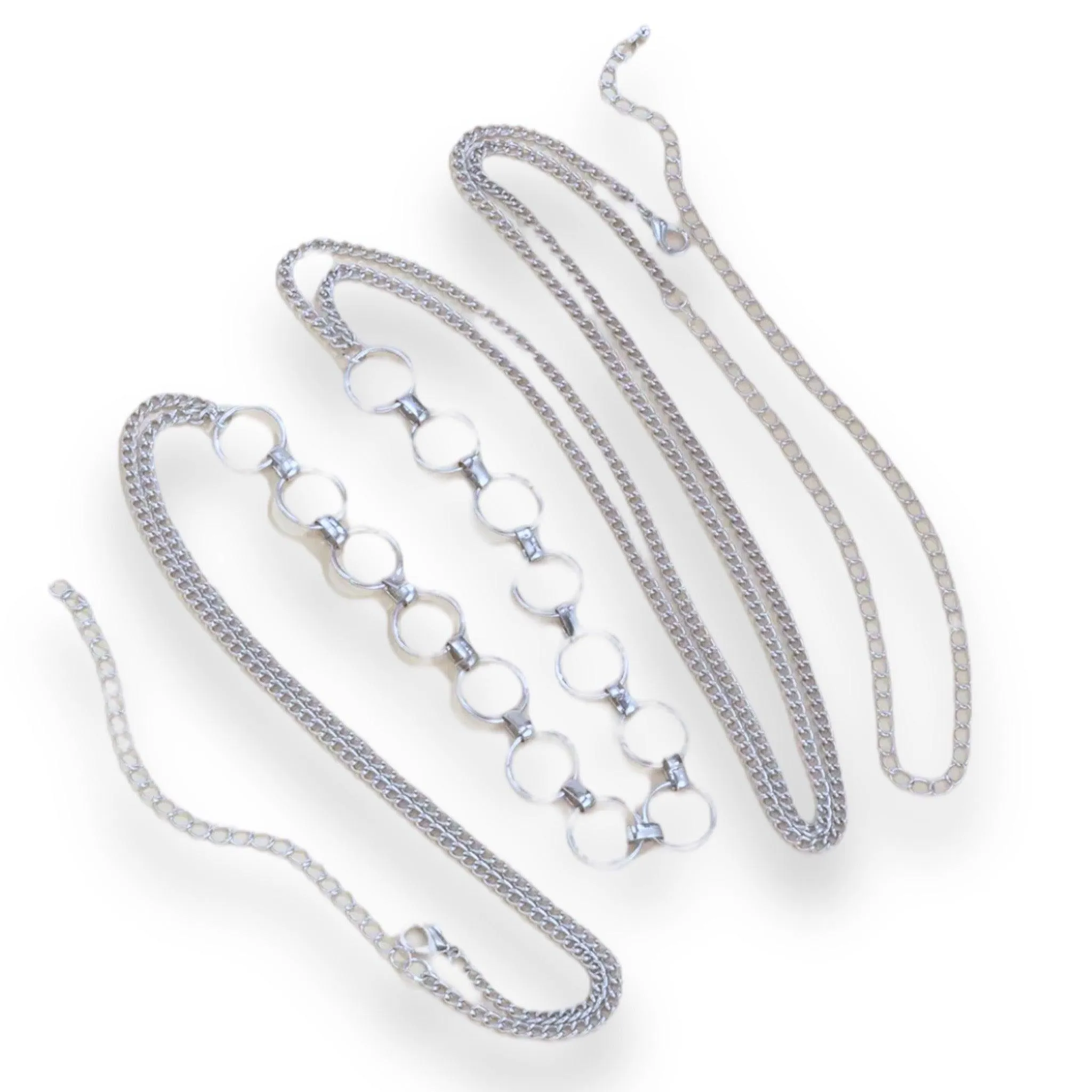 Rings of Fire Chest Harness Chain