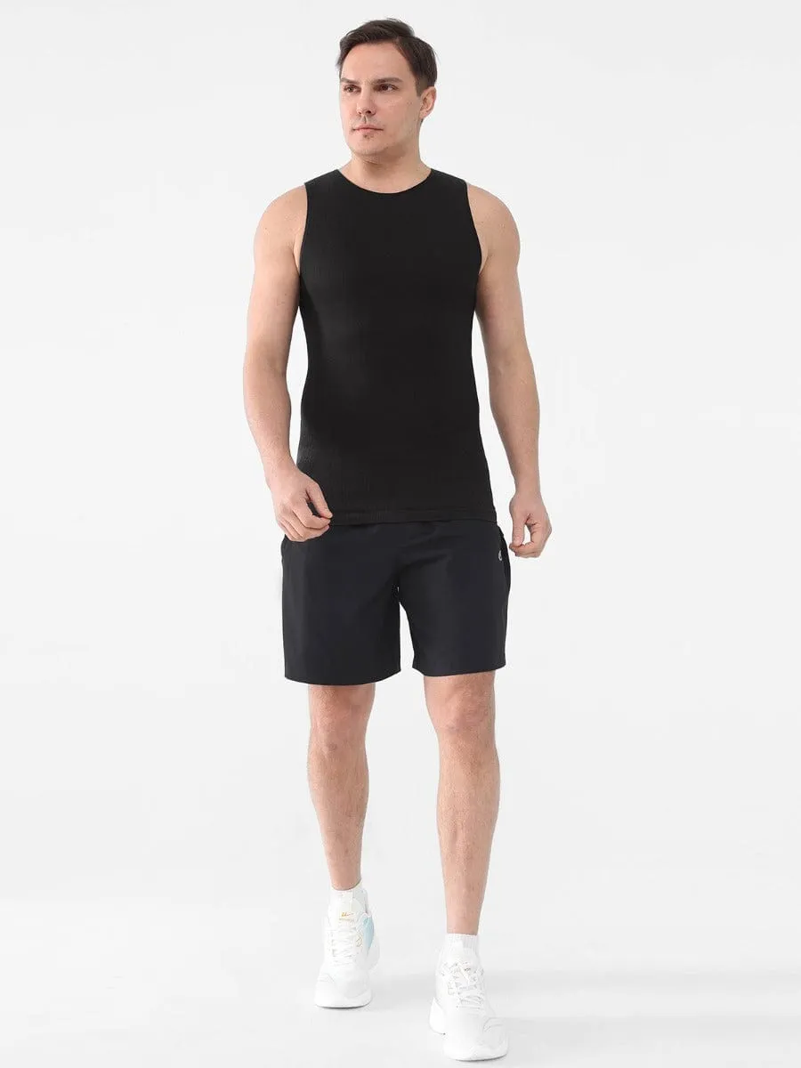 Wholesale Men Seamless Shaper Compression Tummy Control Tank Top